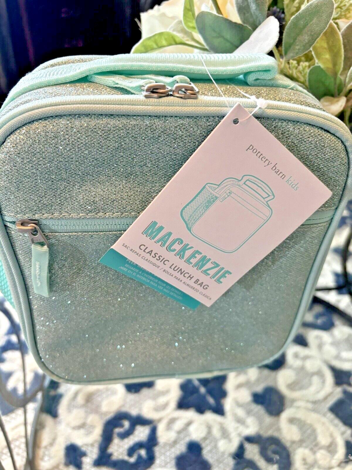 Pottery Barn School BACKPACK LUNCH WATER Didney Frozen glitter travel set girl 3