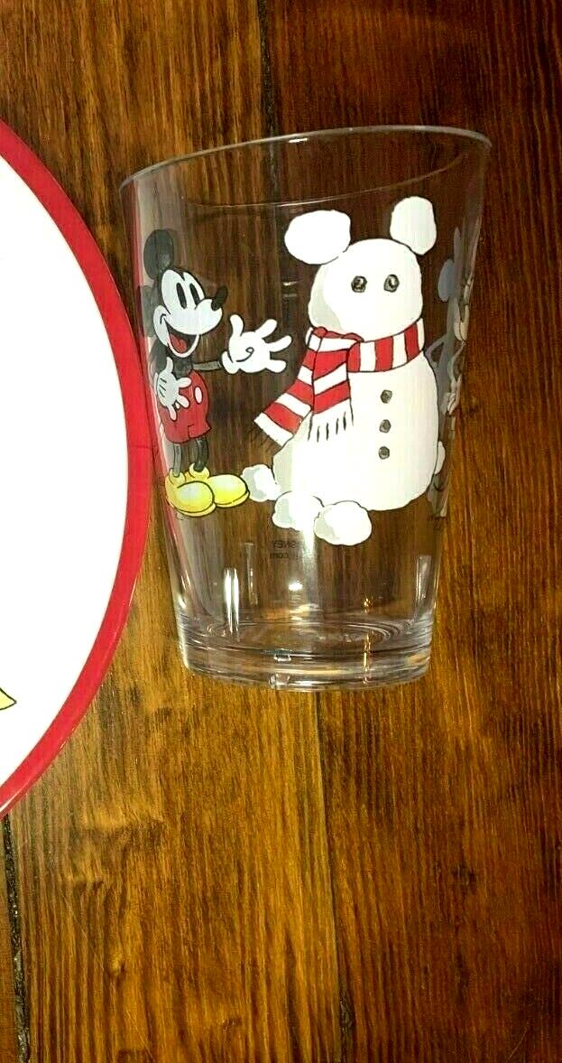Pottery Barn holiday Christmas Mickey Mouse Minnie Disney party Kid Cup Set 4