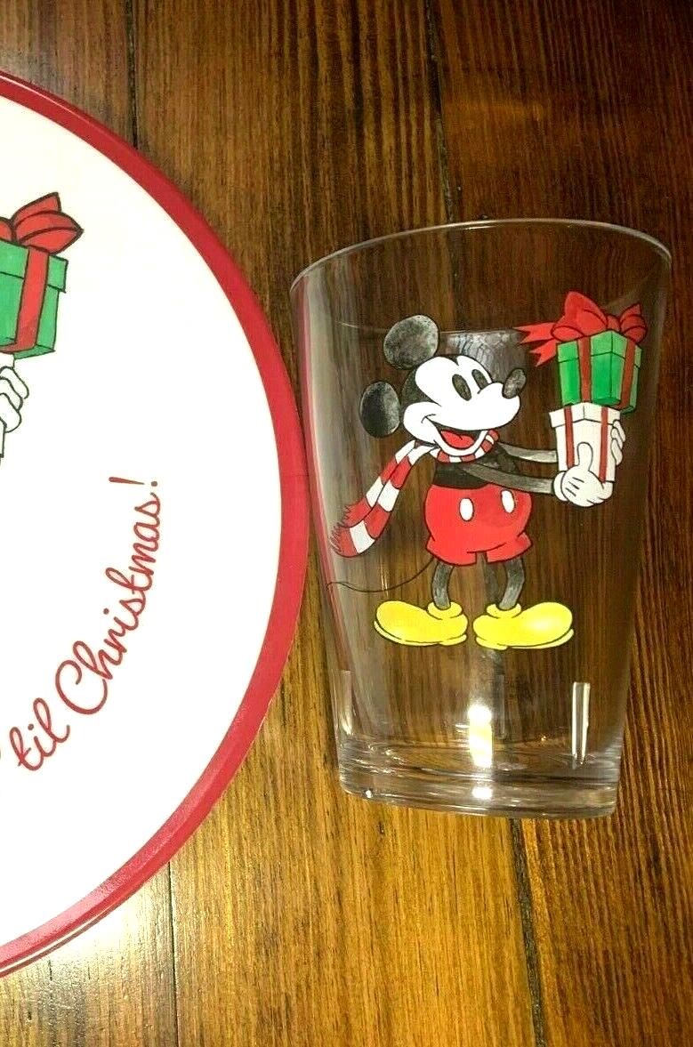 Pottery Barn holiday Christmas Mickey Mouse Minnie Disney party Kid Cup Set 4