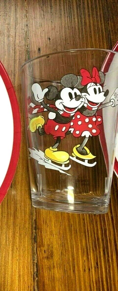 Pottery Barn holiday Christmas Mickey Mouse Minnie Disney party Kid Cup Set 4