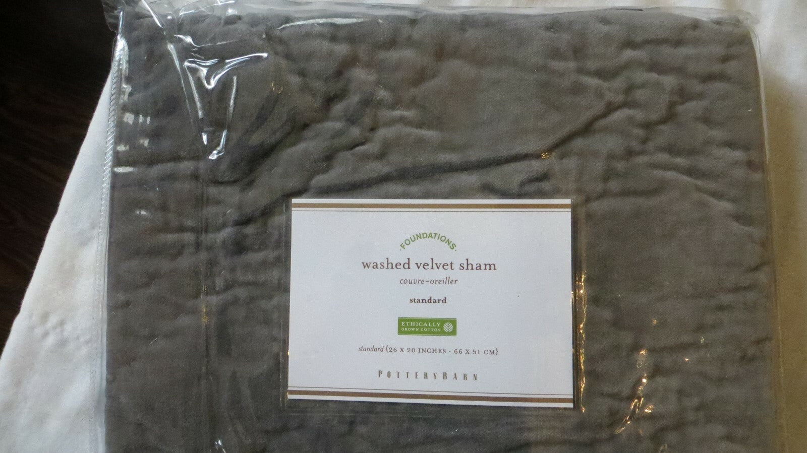 Pottery Barn holiday Disney pillow Cover Sham Velvet Silk gray party gift dorm 1