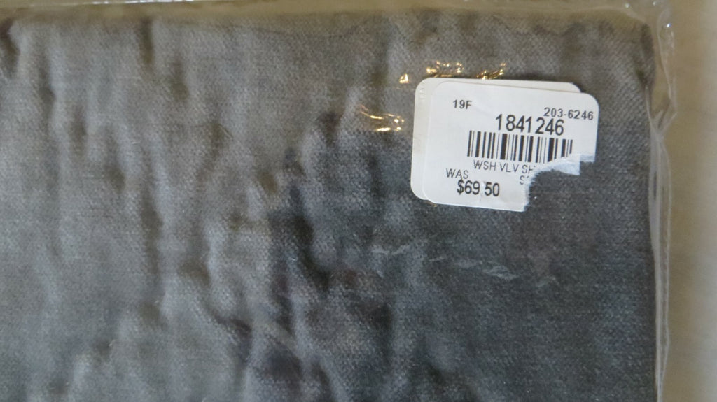 Pottery Barn holiday Disney pillow Cover Sham Velvet Silk gray party gift dorm 1