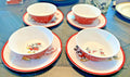 Pottery Barn Holiday Mickey Mouse Dinner Set Plate Disney Christmas party kid 8p