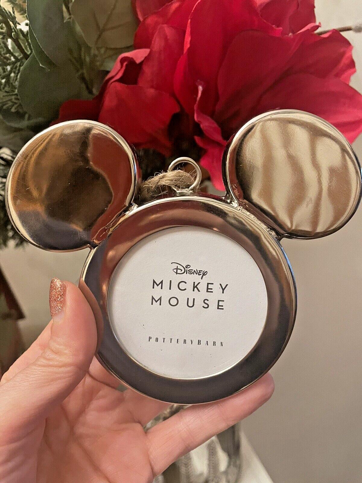 Pottery Barn Disney Mickey Mouse Christmas Stocking Ornament Holiday gift kids =