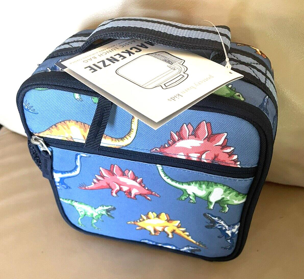 School Disney Pottery barn LUNCH Box WATER Dinosaur Bag gift boy travel  SET ??