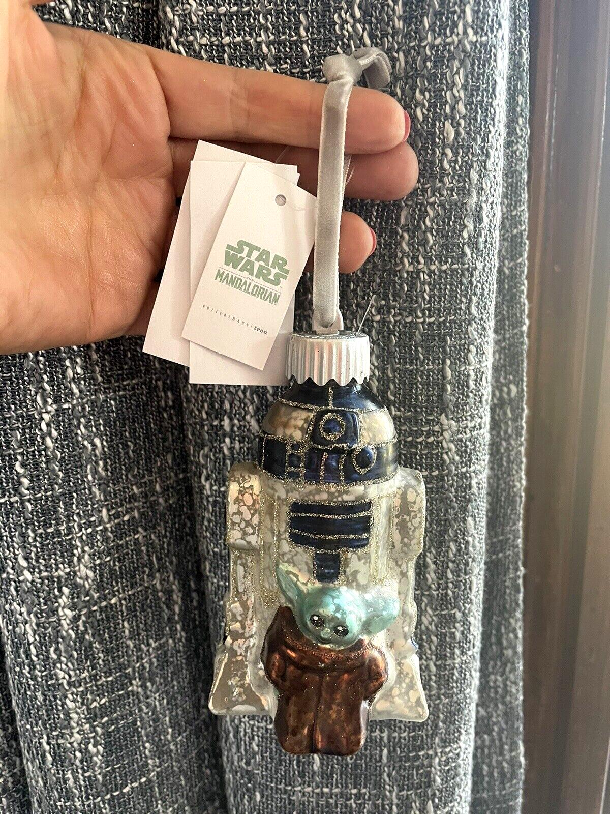 Disney pottery barn Star wars Holiday ornament Light Christmas gift party kids m