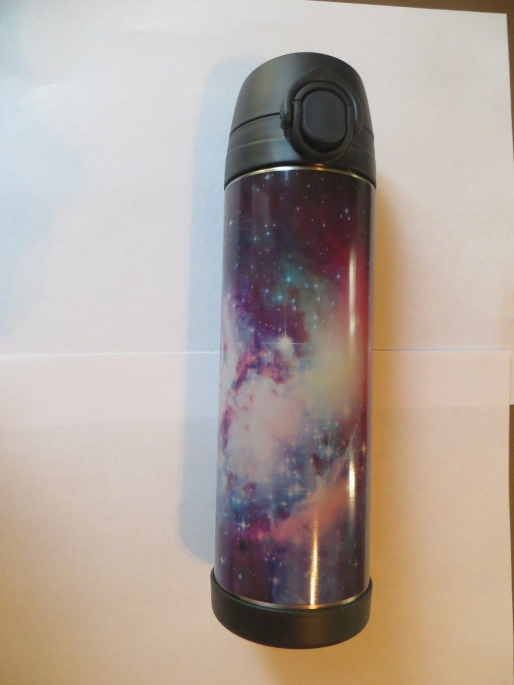 Pottery barn Disney WATER BOTTLE LARGE Galaxy 17 oz school Super nova space .