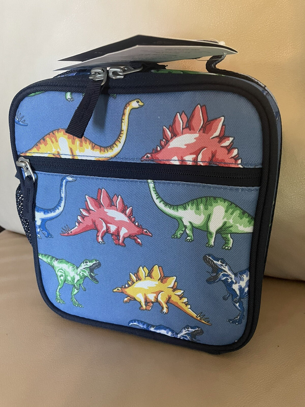 School Disney Pottery barn LUNCH Box WATER Dinosaur Bag gift boy travel  SET ??