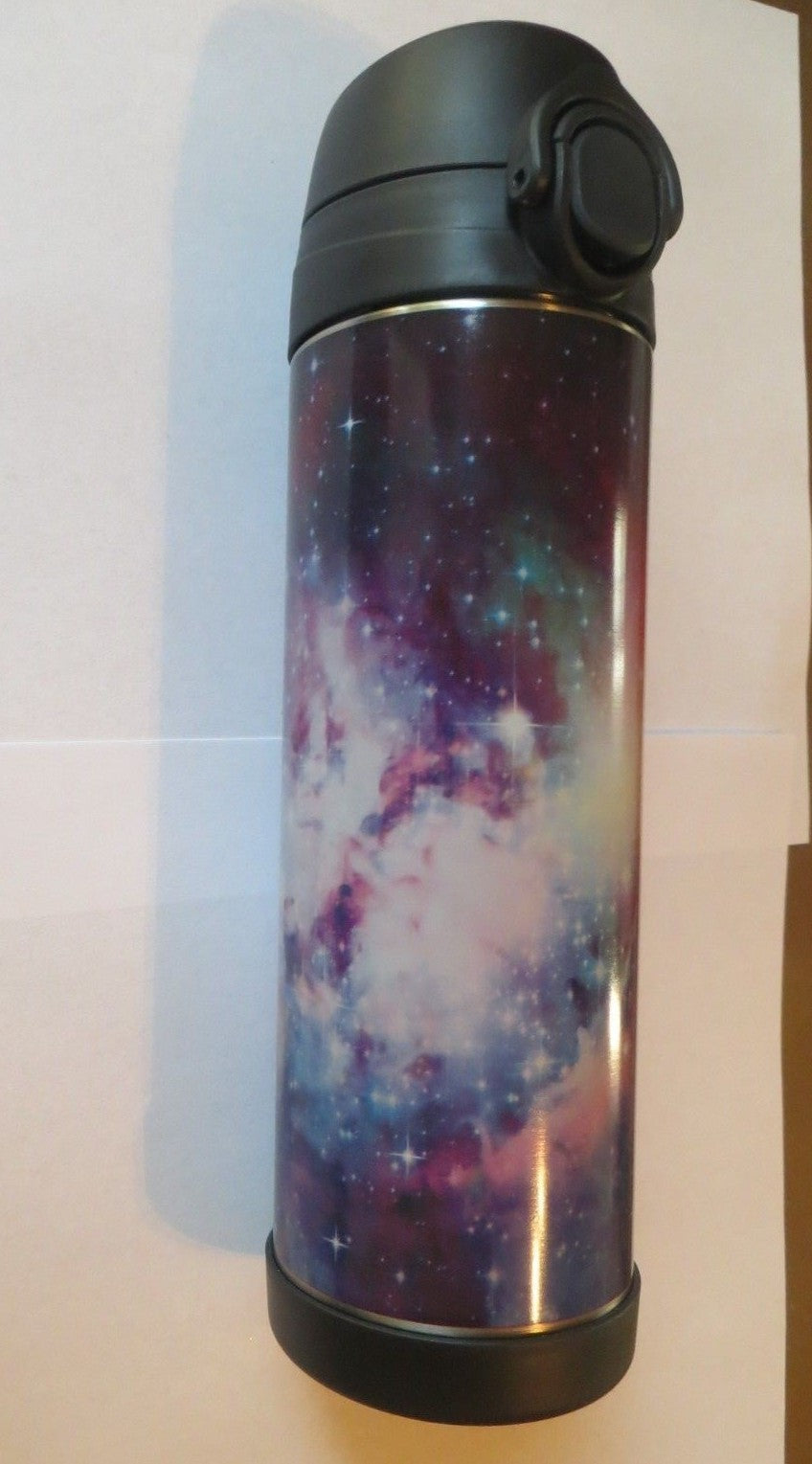 Pottery barn Disney WATER BOTTLE LARGE Galaxy 17 oz school Super nova space .