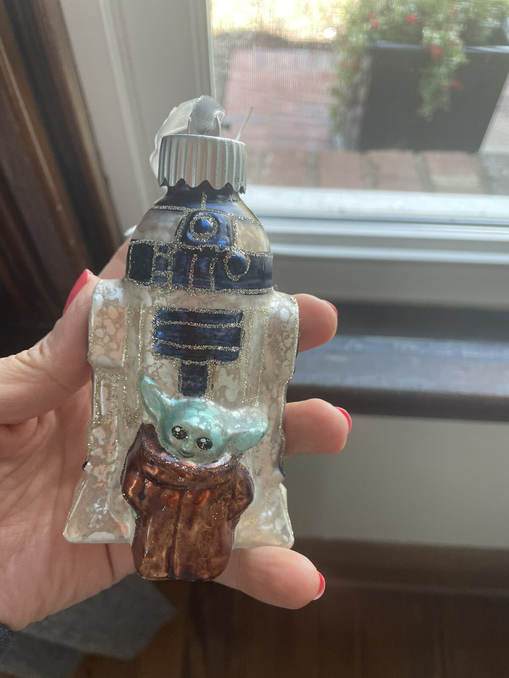 Disney pottery barn Star wars Holiday ornament Light Christmas gift party kids m