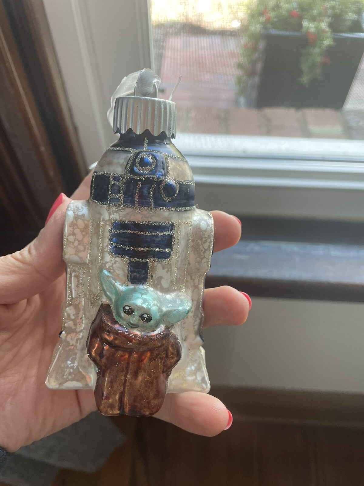 Disney pottery barn Star wars Holiday ornament Light Christmas gift party kids m