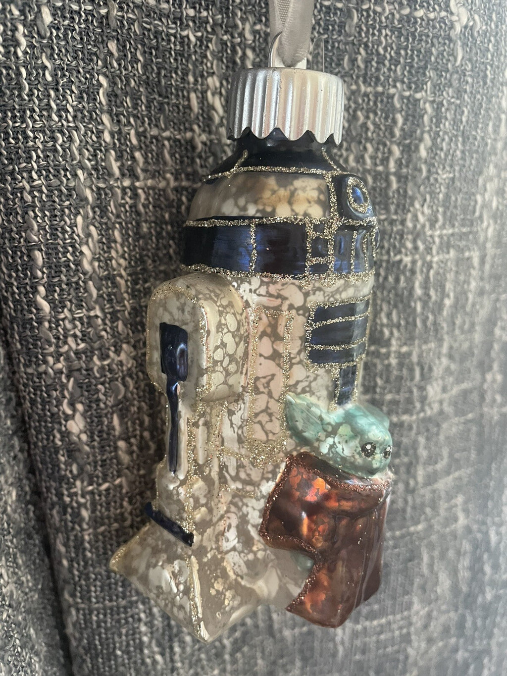Disney pottery barn Star wars Holiday ornament Light Christmas gift party kids m