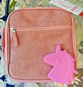 Pottery Barn LUNCH BOX BAG School Glitter+ Unicorn Barbie girl Travel SET h