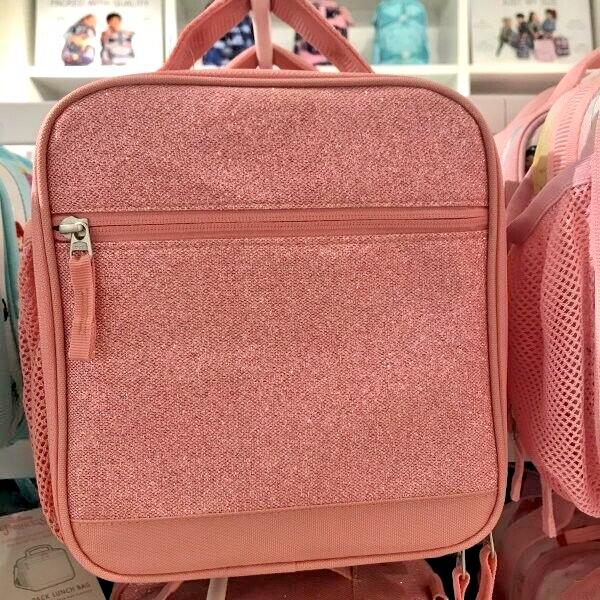 Pottery Barn LUNCH BOX BAG School Glitter+ Unicorn Barbie girl Travel SET h