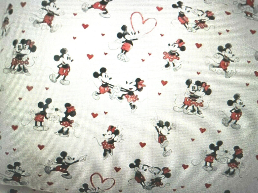 Pottery Barn holiday Disney Mickey Mouse heart rainbow Birthday Pillowcase  ?? y
