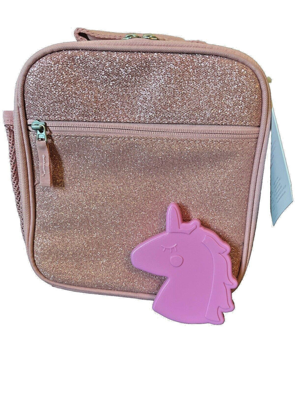 Pottery Barn LUNCH BOX BAG School Glitter+ Unicorn Barbie girl Travel SET h