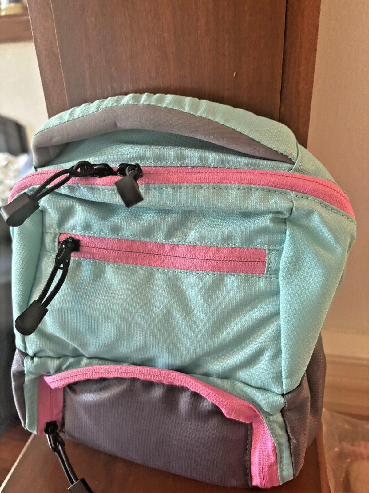 Pottery Barn LUNCH BOX BAG School Disney rainbow Gift party sports pre k pink .