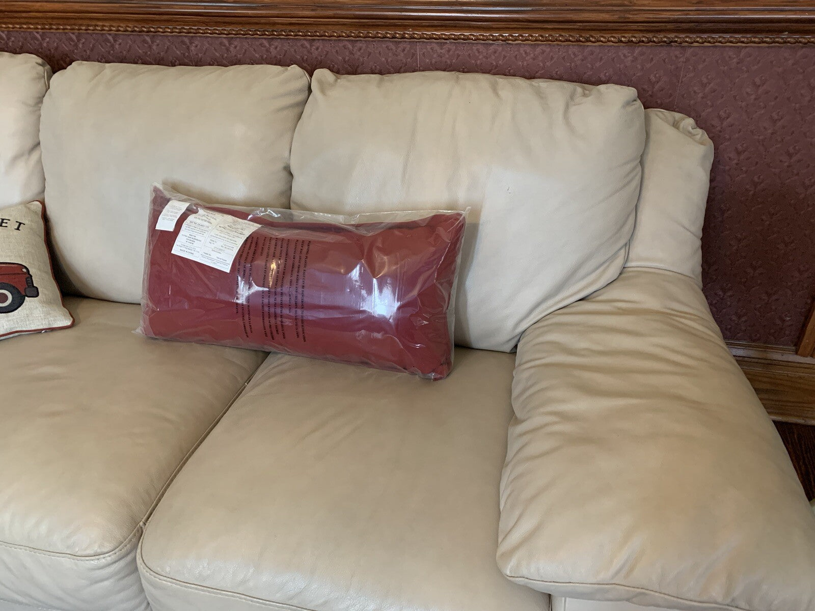 Pottery Barn Holiday Plaid Christmas Pillow Noel Disney party gift Birthday q