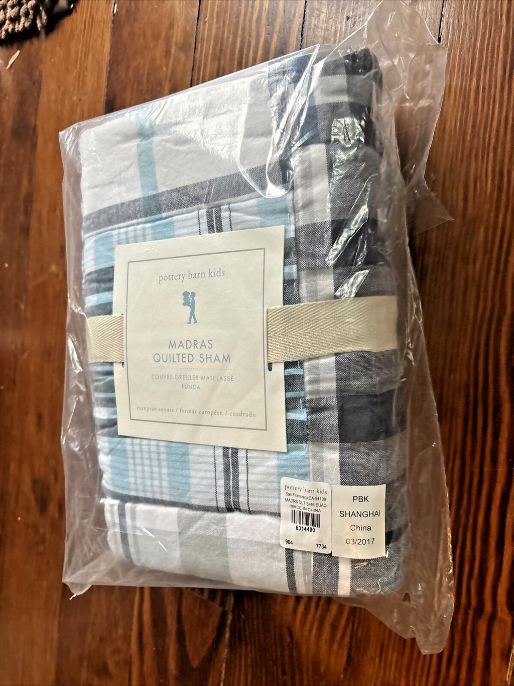 Pottery Barn Pillow Sham Holiday plaid Baseball Disney school sport Space ?? m