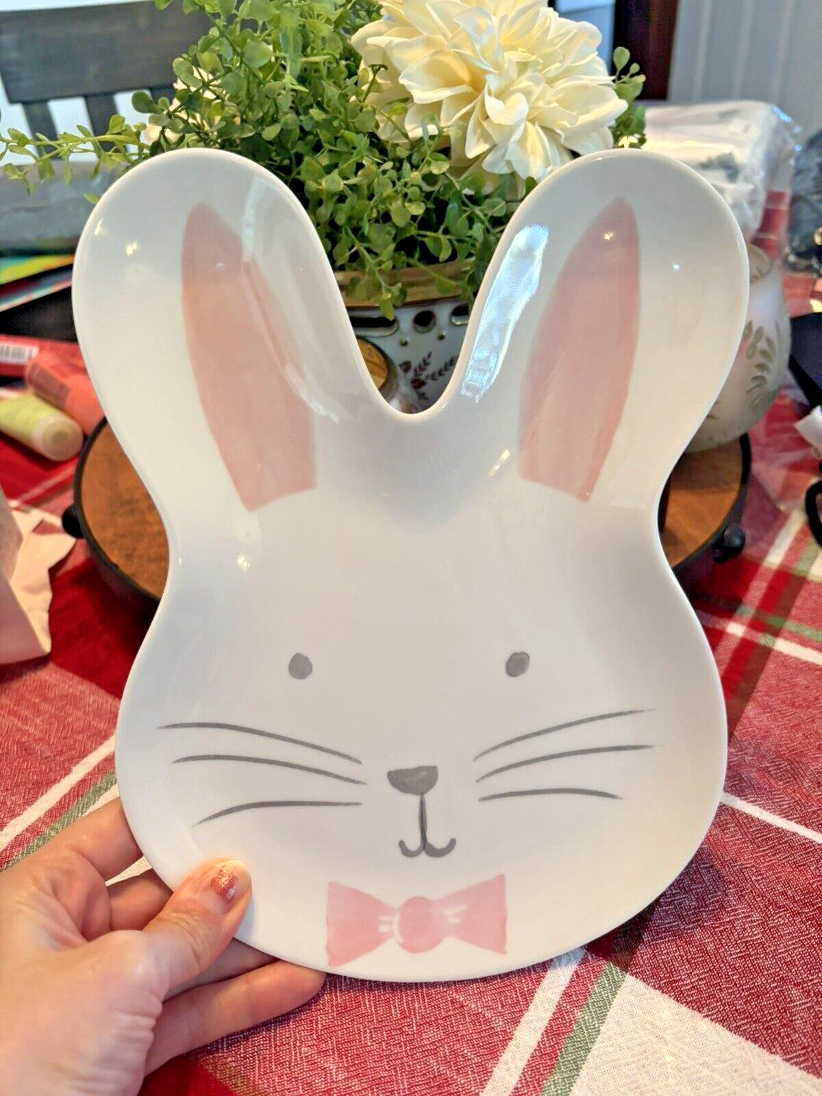 Pottery Barn holiday Plate Peter rabbit Easter Bunny gift school kid disney