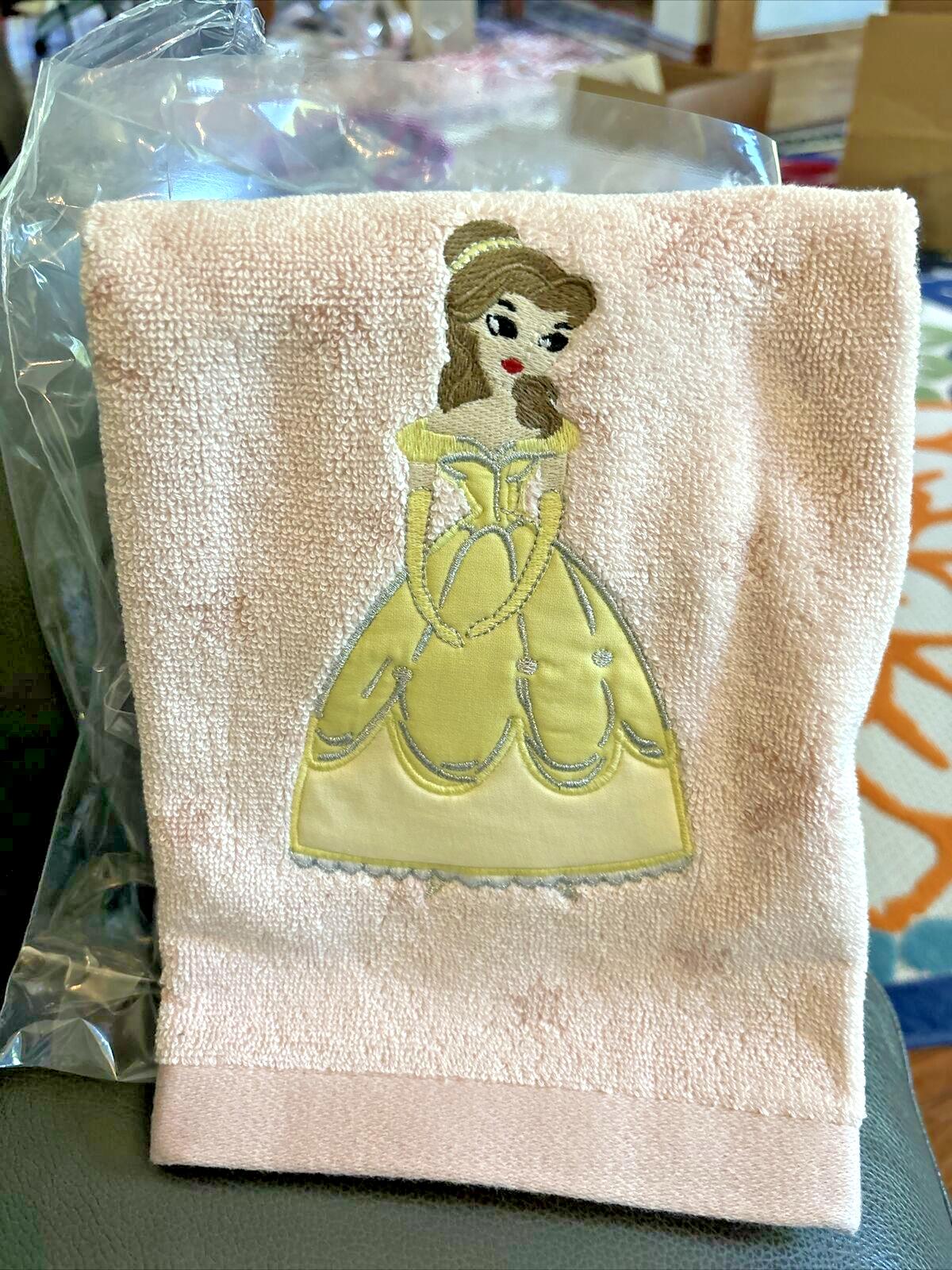 Disney Pottery barn Princess Belle towel hand bath holiday party gift school -
