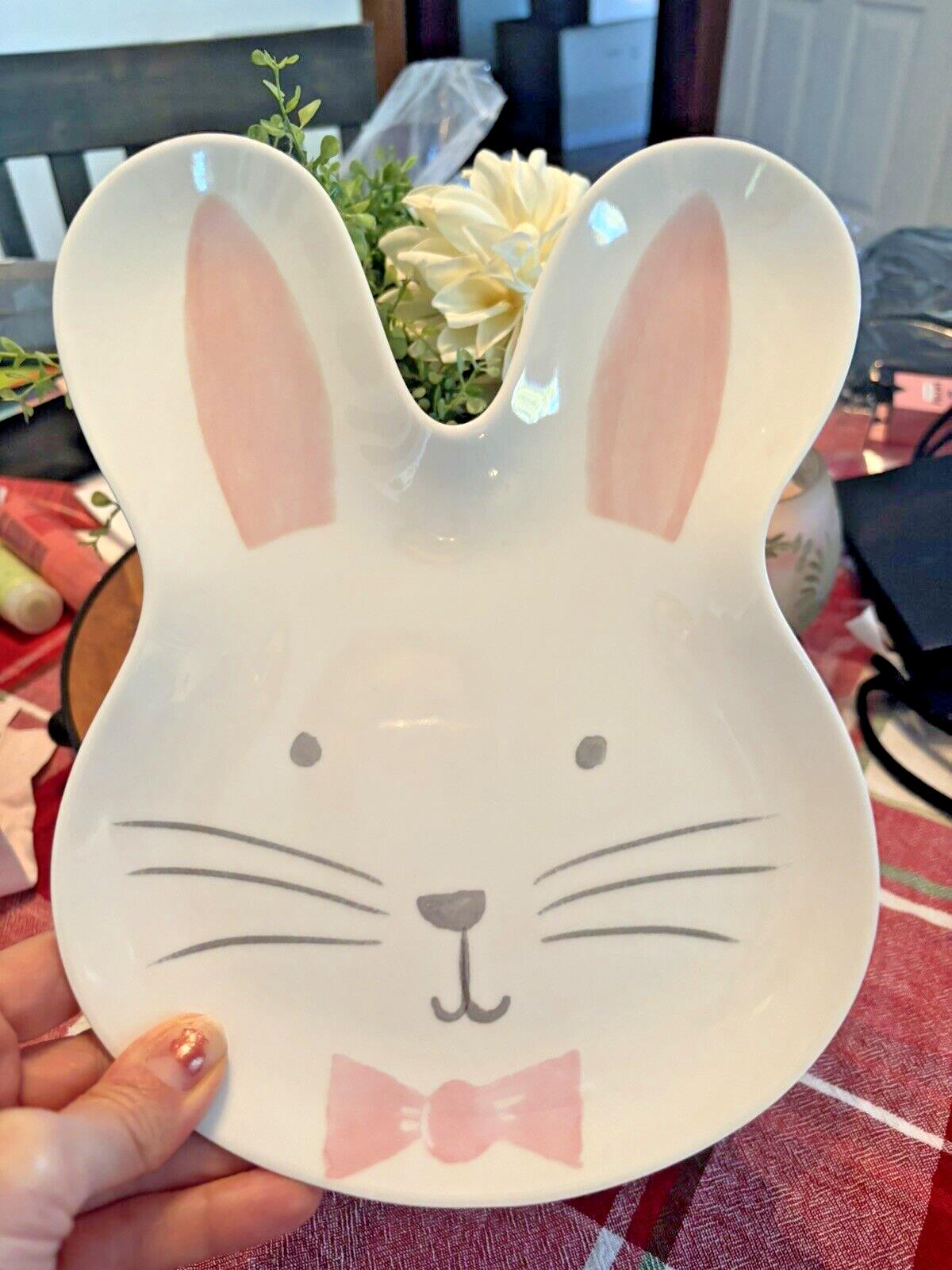 Pottery Barn holiday Plate Peter rabbit Easter Bunny gift school kid disney