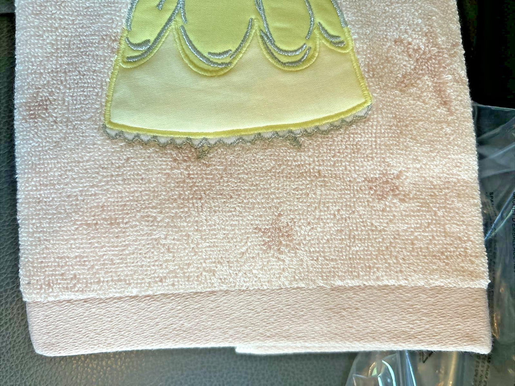 Disney Pottery barn Princess Belle towel hand bath holiday party gift school -