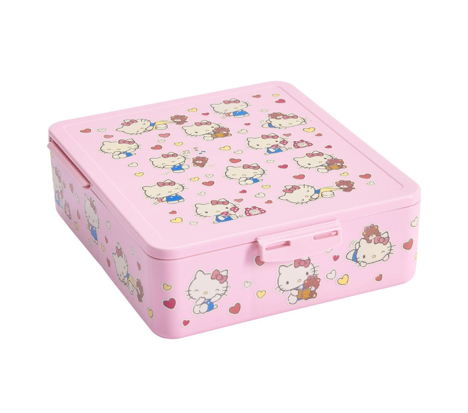 Pottery barn school HELLO KITTY PINK  Bento lunch box Disney party gift girl   .