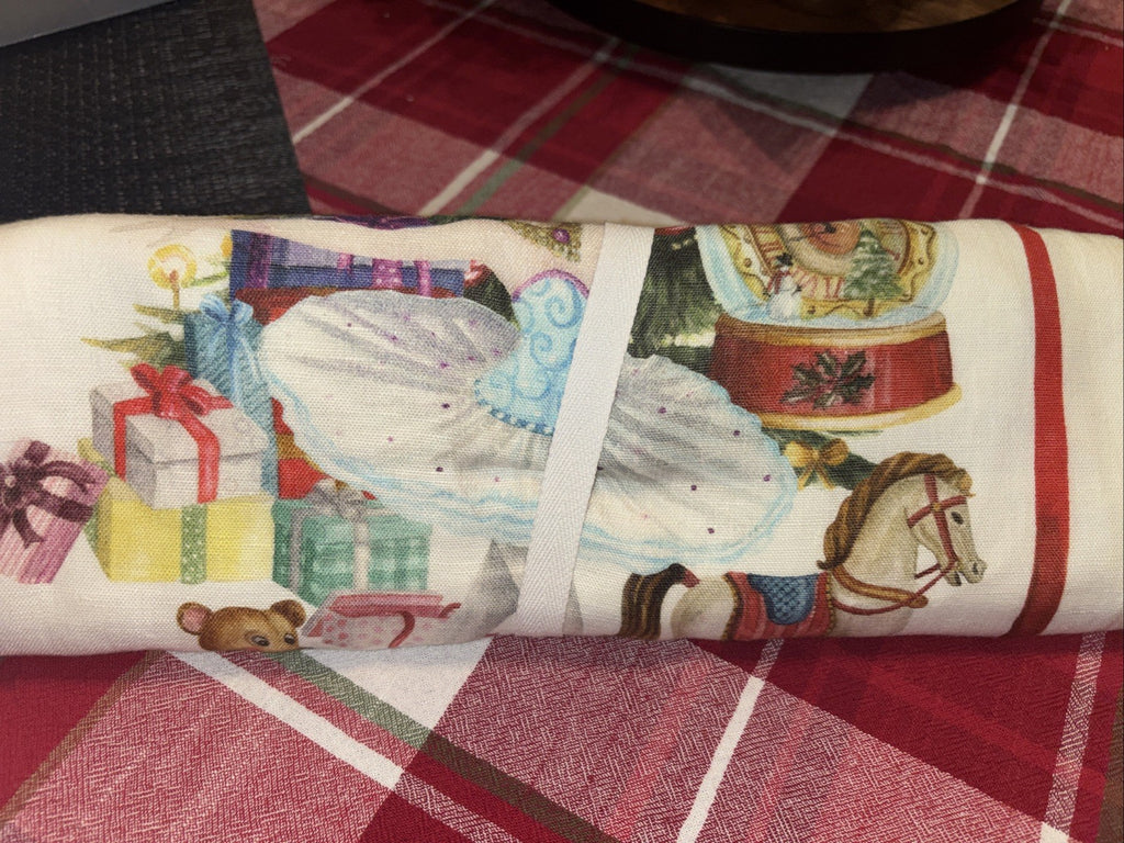 Pottery Barn Holiday Christmas TWAS NIGHT runner Nutcracker gift party Williams