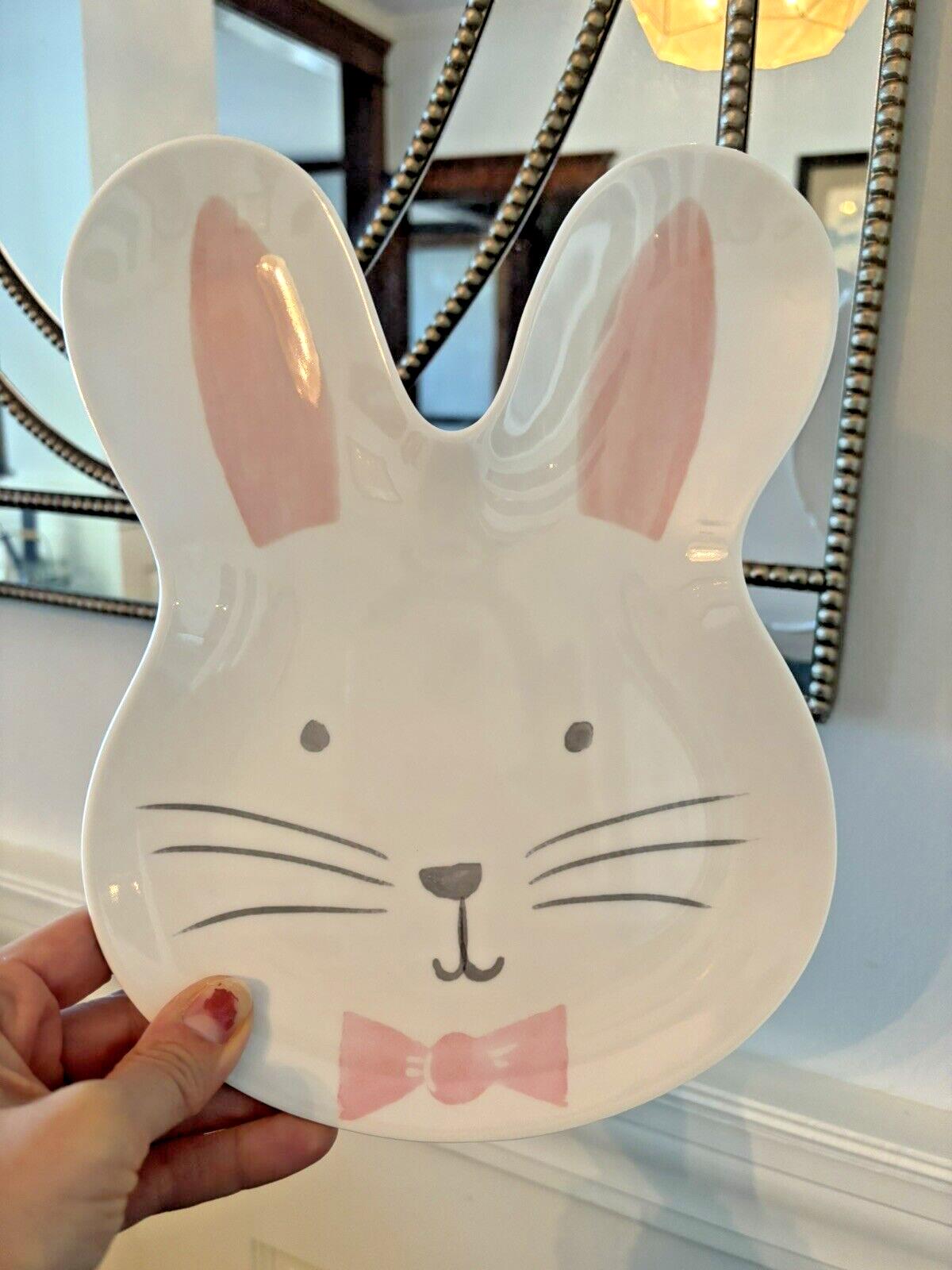 Pottery Barn holiday Plate Peter rabbit Easter Bunny gift school kid disney