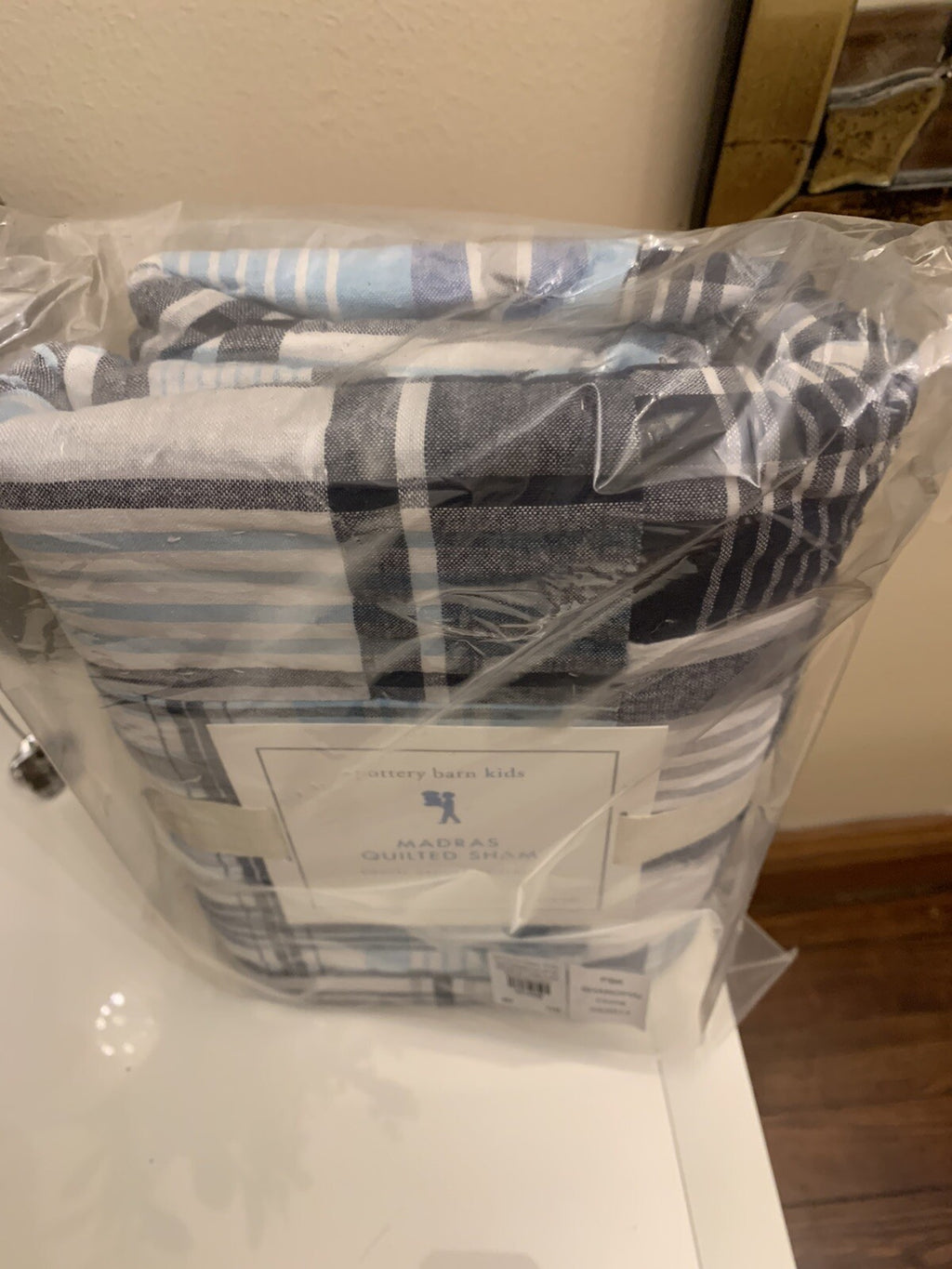 Pottery Barn Pillow Sham Holiday plaid Baseball Disney school sport Space ?? m