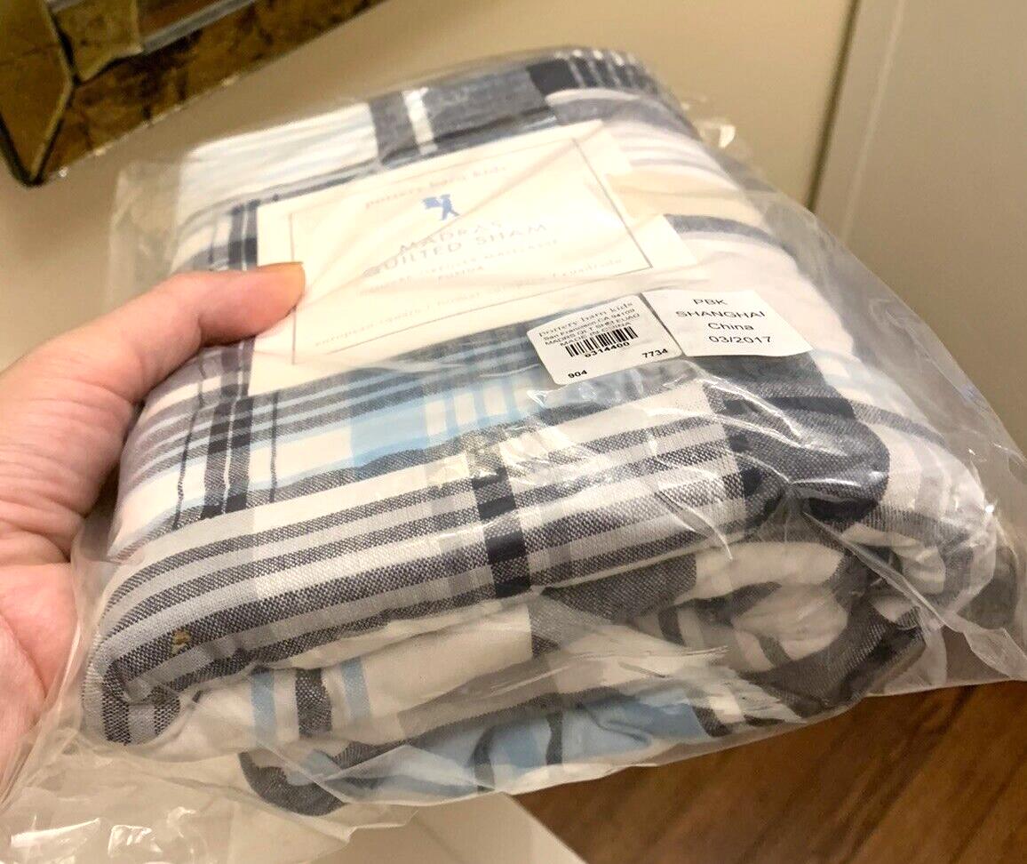 Pottery Barn Pillow Sham Holiday plaid Baseball Disney school sport Space ?? m