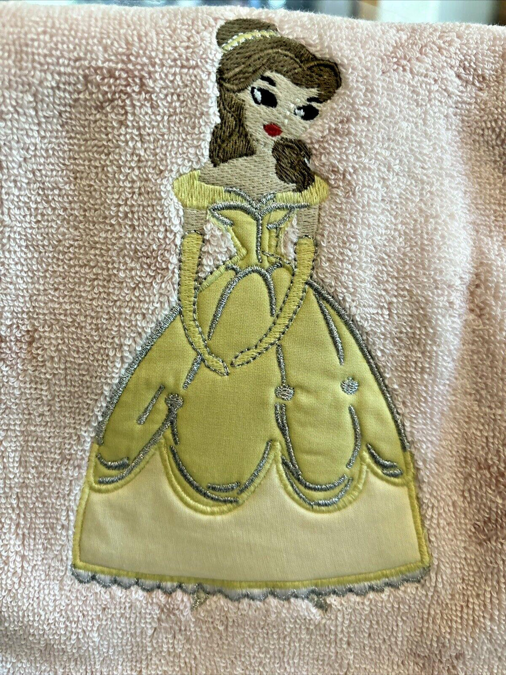 Disney Pottery barn Princess Belle towel hand bath holiday party gift school -
