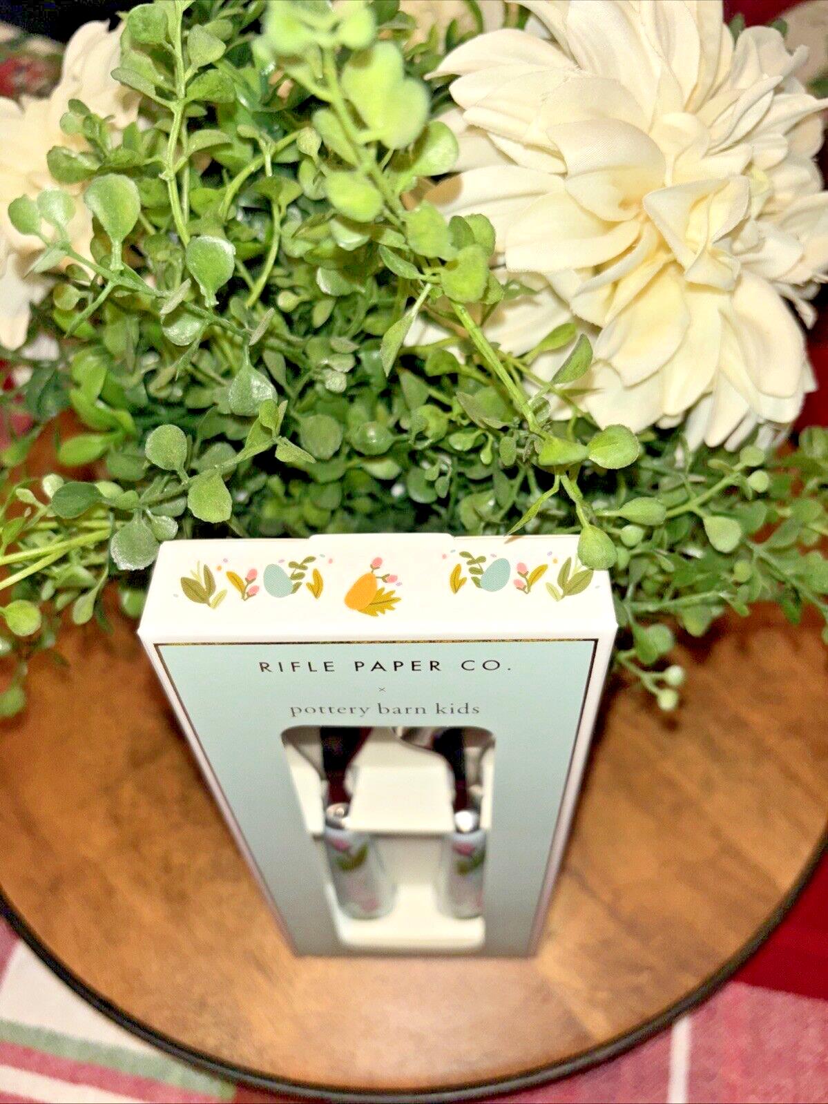 Pottery Barn Holiday Easter Floral Utensil Party School disney Gift Set bunny 1