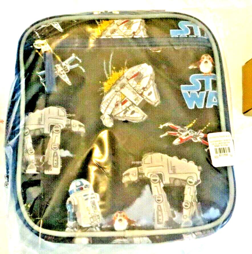 School Pottery Barn Disney LUNCH BOX BAG STAR WARS Solo Resistance grogu ,