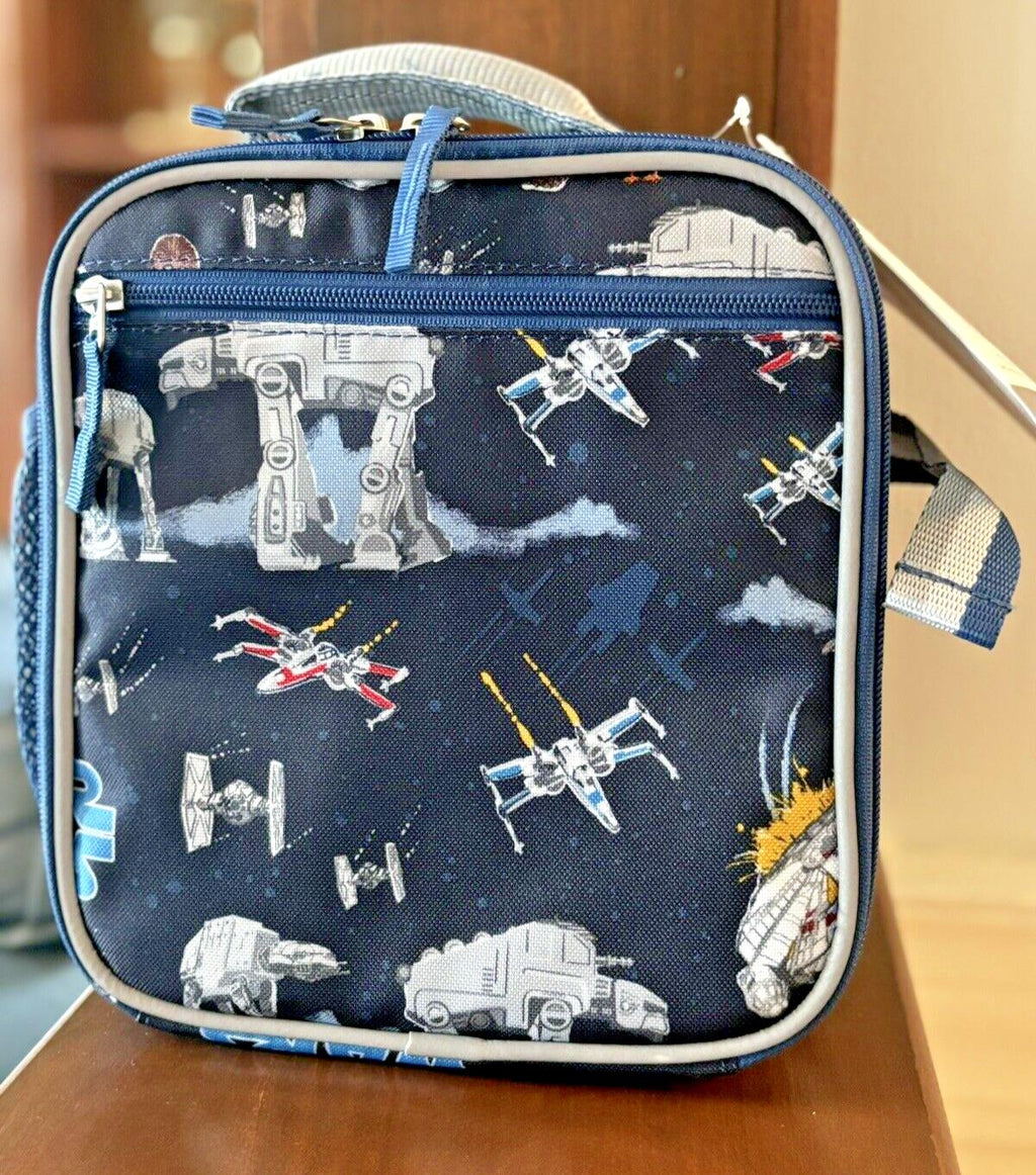School Pottery Barn Disney LUNCH BOX BAG STAR WARS Solo Resistance grogu ,