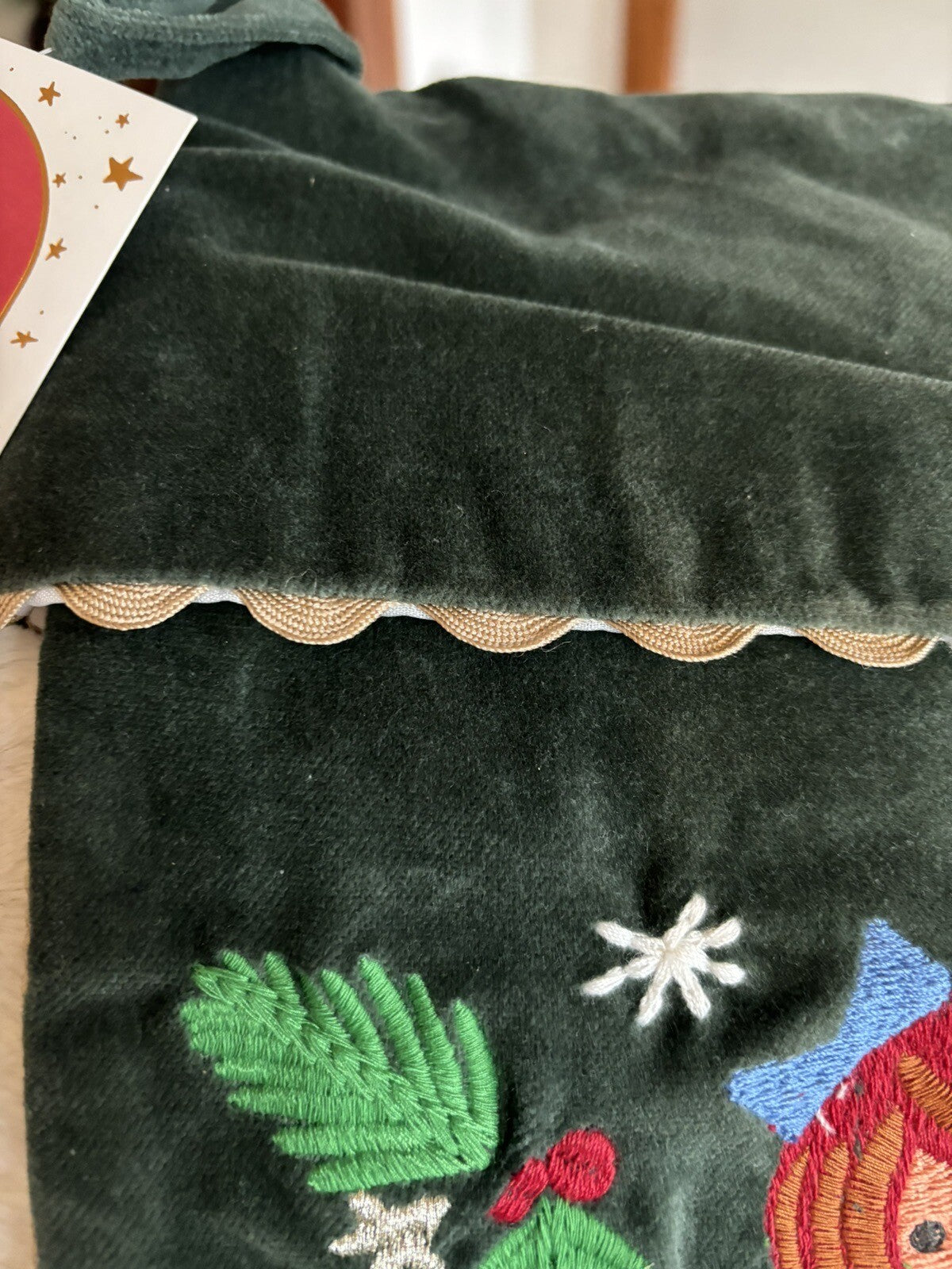 Pottery Barn Disney Holiday Doll Nutcracker Velvet Christmas stocking gift kid -