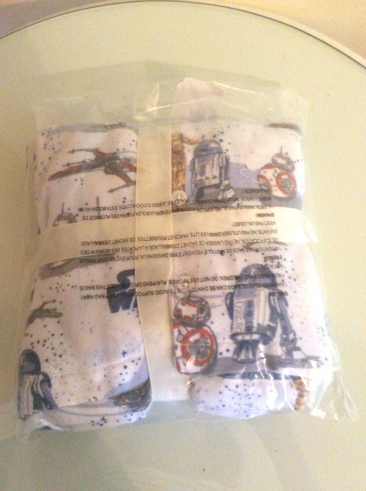 Disney STAR WARs Disney Pottery barn pj kid pajama Droid Solo Jedi space gift -