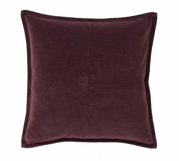 Pottery Barn Pillow cover holiday velvet party Disney gift Birthday guest q