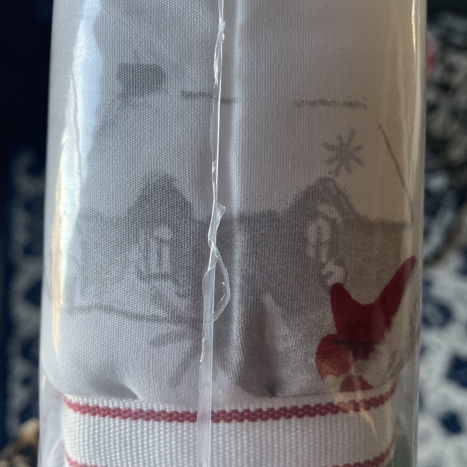 Pottery Barn Christmas Holiday Pillow SHAM Heritage Rudolph Santa Party Disney r