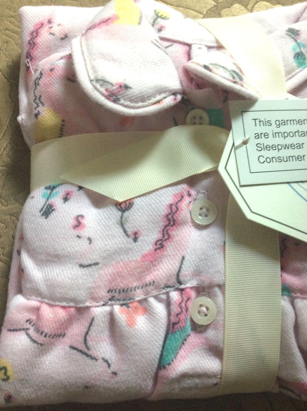 Pottery Barn Holiday Unicorn nightgown sleep PJ school girl gift pink pony