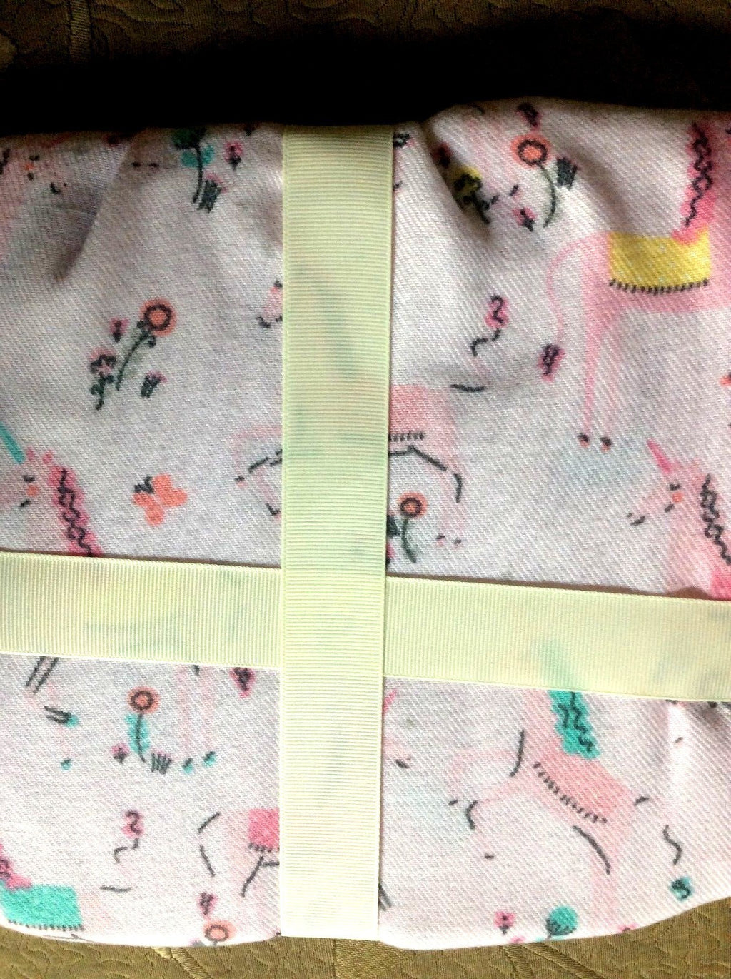 Pottery Barn Holiday Unicorn nightgown sleep PJ school girl gift pink pony