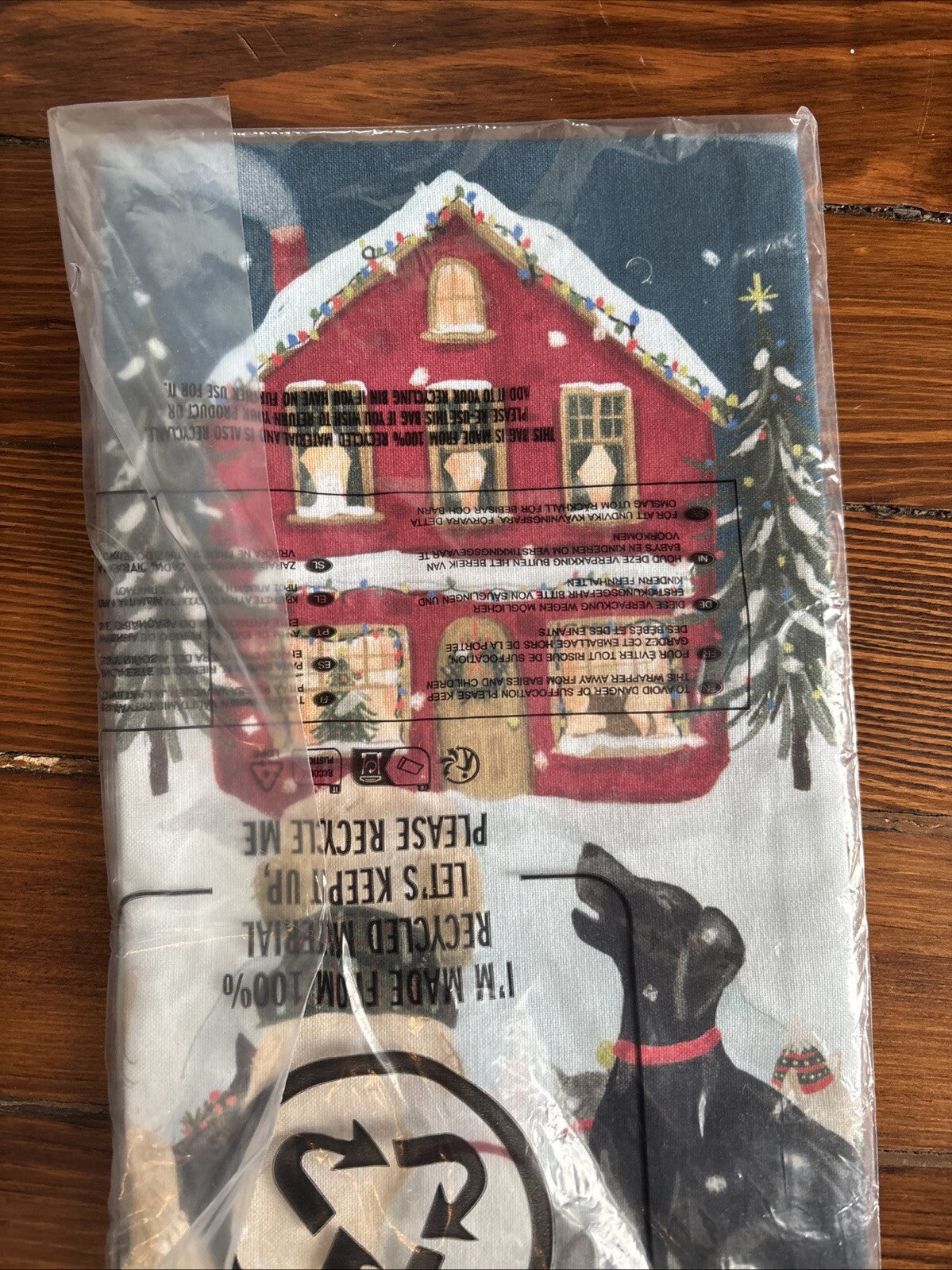 Anthropology holiday kitchen towel Dog birthday party gift guest disney bath .