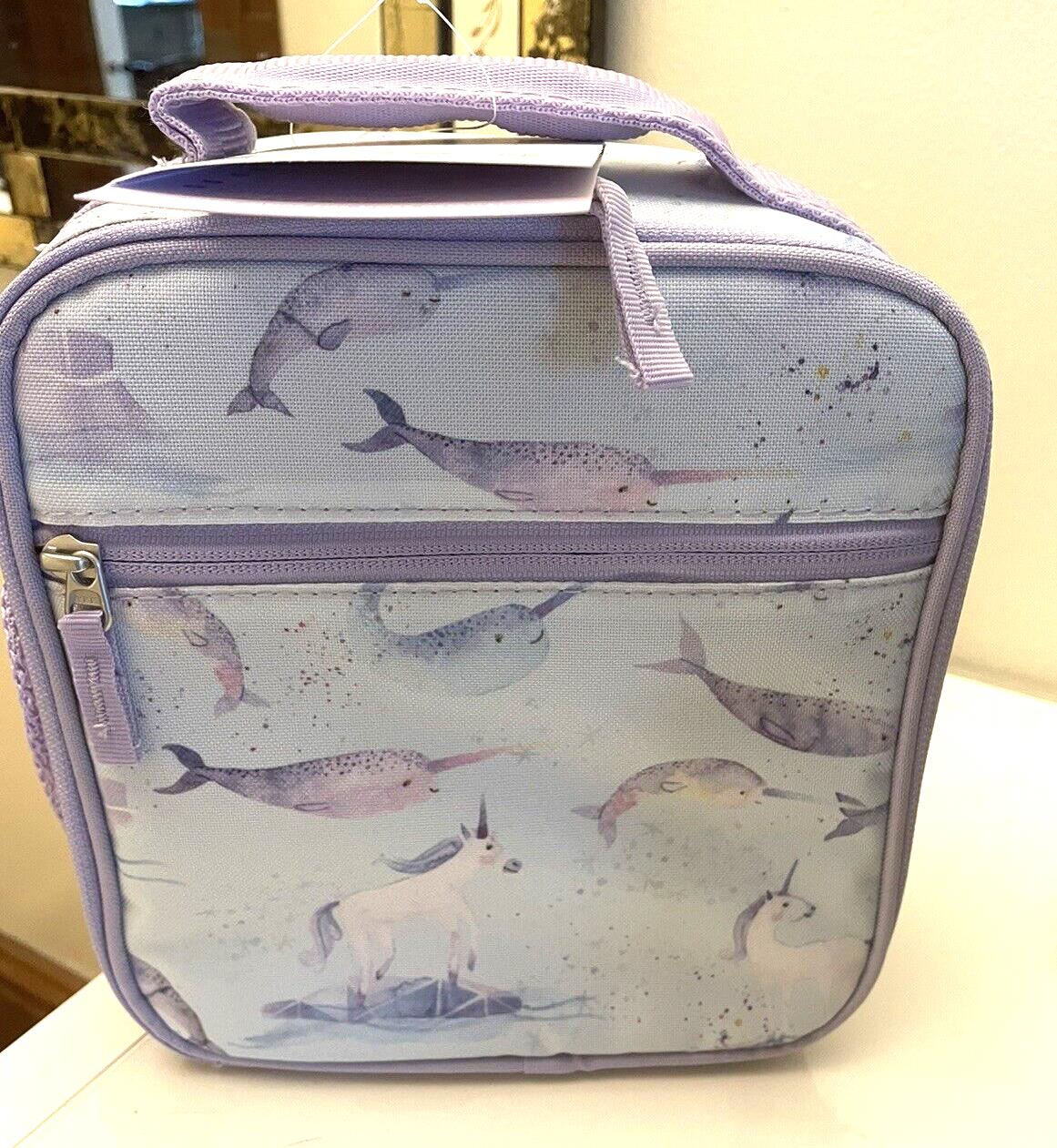 School Pottery barn Disney LUNCH BOX unicorn bag dolphin Holiday gift girl -