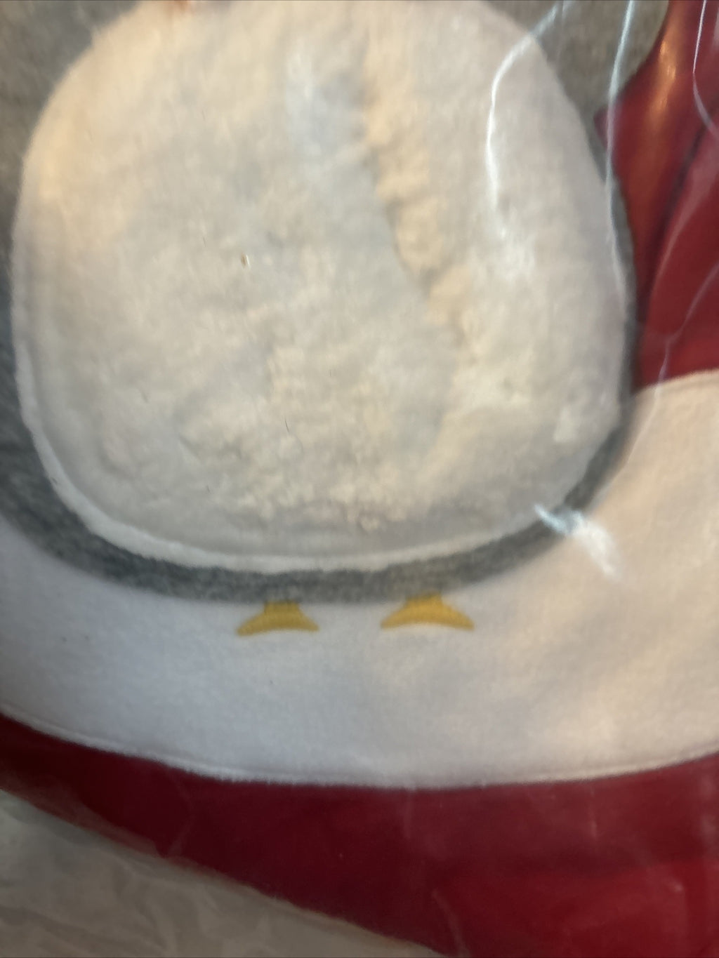 Pottery Barn Holiday Christmas stocking Penguin gift party school red Disney '