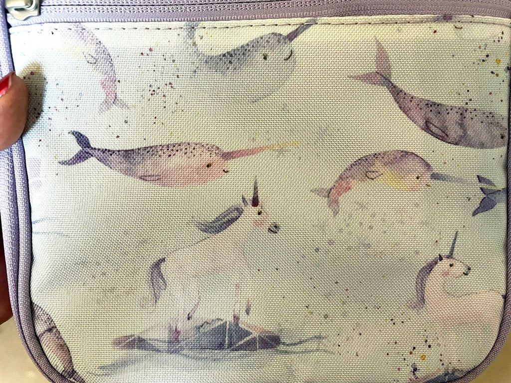 School Pottery barn Disney LUNCH BOX unicorn bag dolphin Holiday gift girl -