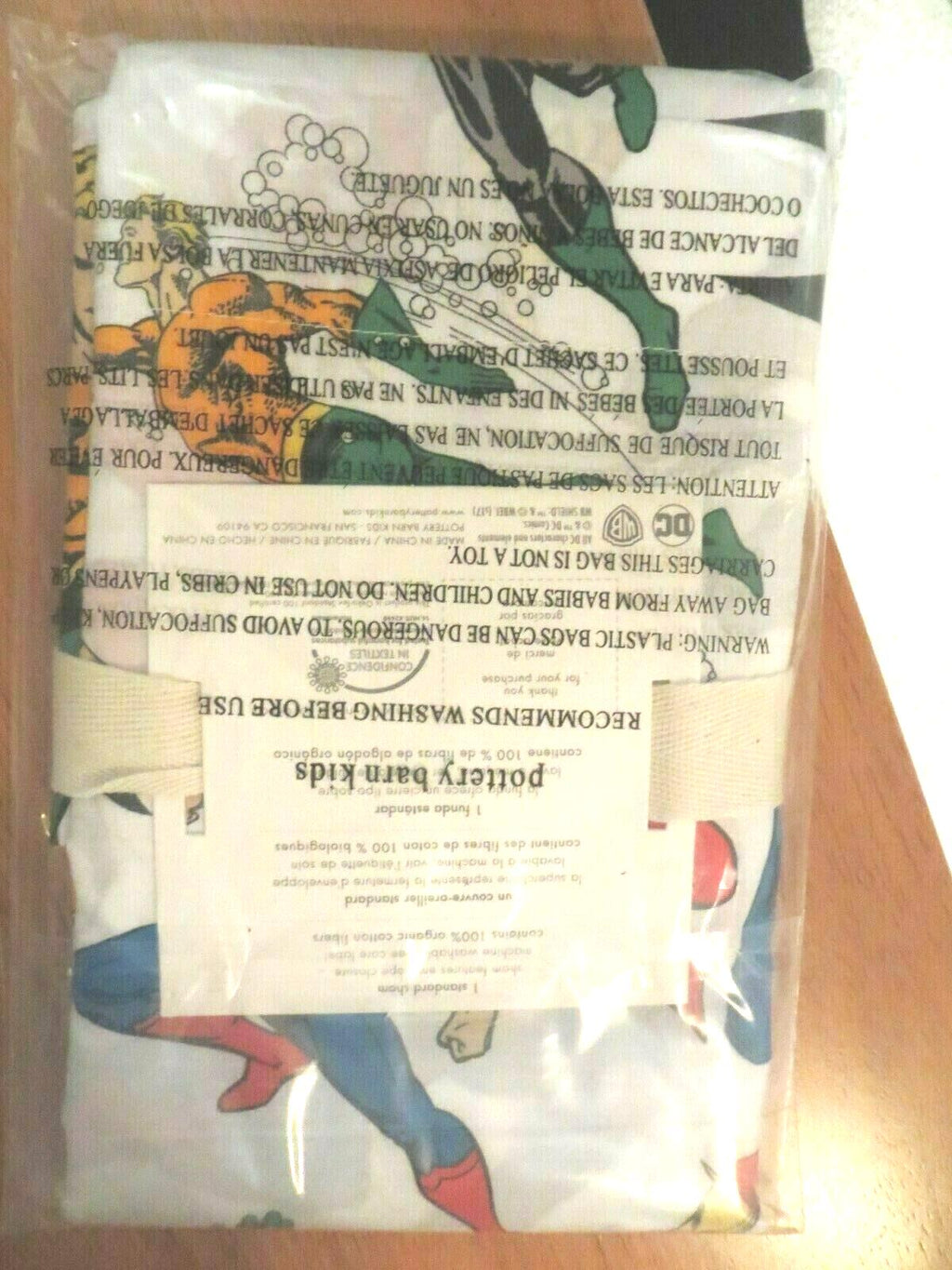 Pottery barn Comic Holiday Christmas PillowCase birthday party gift disney boy y