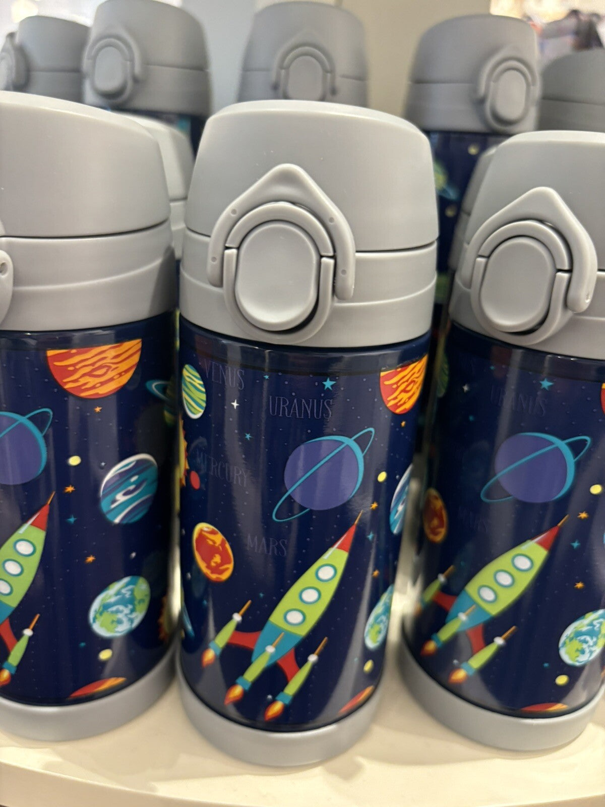 Pottery barn School BACKPACK WATER solar space planet star disney Travel boy ??