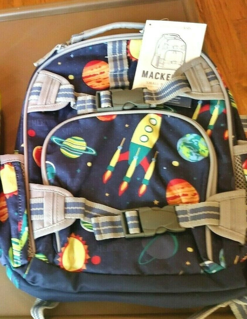 Pottery barn School BACKPACK WATER solar space planet star disney Travel boy ??