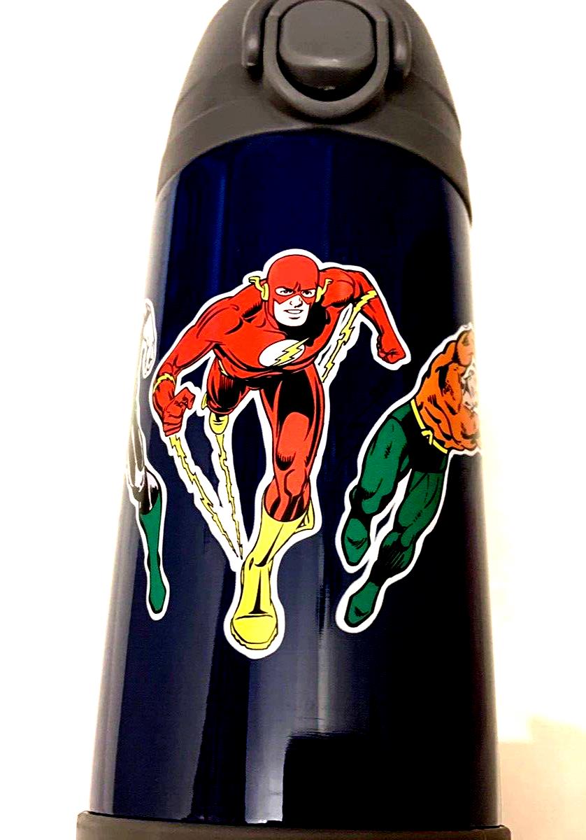 Pottery barn School disney Marvel Justice League WATER batman Travel gift kid